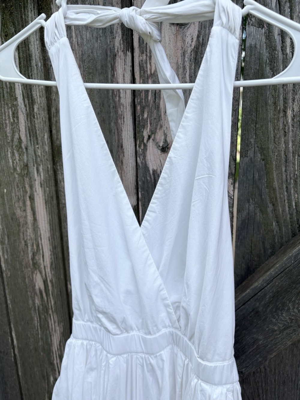 NWT J. Crew Wide Leg Halter Jumpsuit White Size 0 - Picture 5 of 13